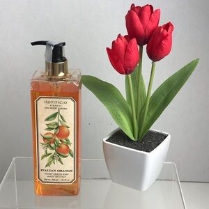 NEW - HOPIFICIO Firenze The Secret Garden Italian Orange Finest Liquid Soap